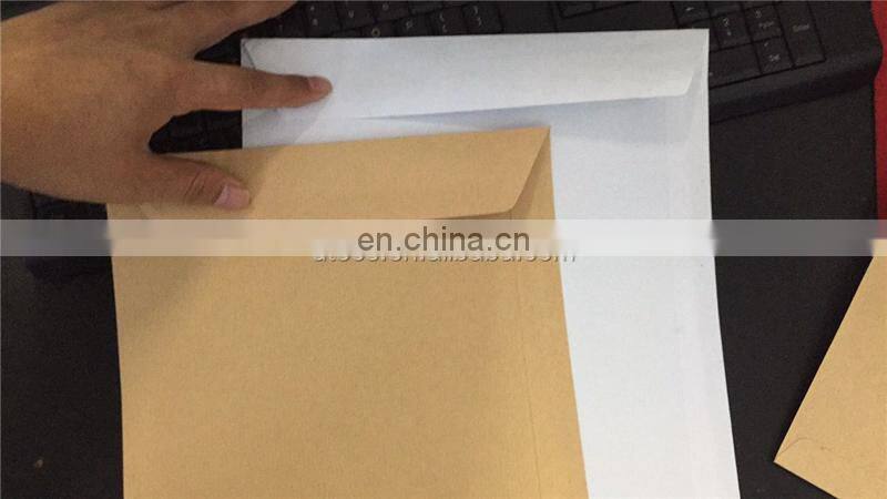 ZF150 A4 Pocket Type Automatic Brown Kraft Paper File Folder Envelope Making Machine