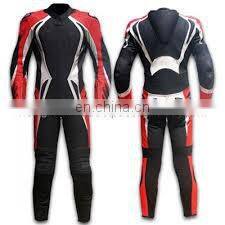 Custom Made Motorbike Leather Suit Men ODM Motorcycle Riding protection Cowhide Real Leather Racing Suit