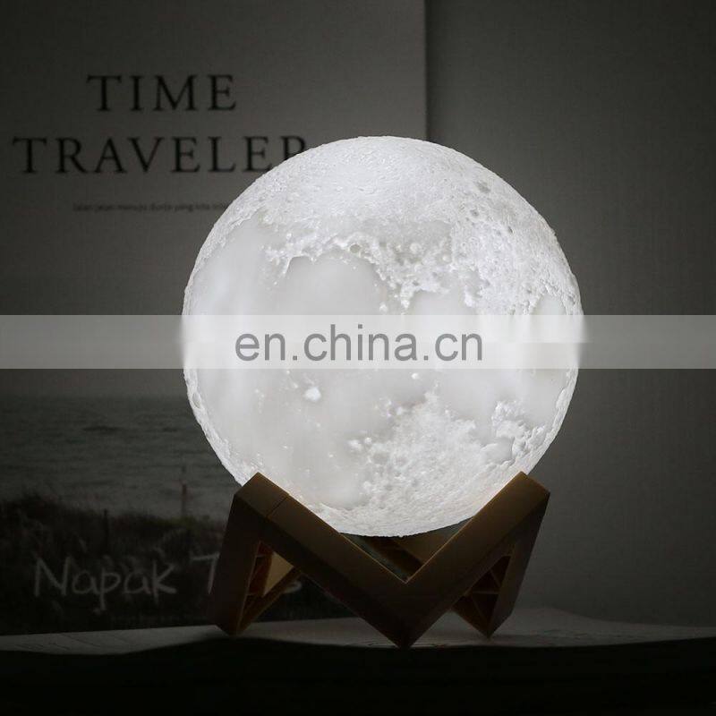Hot Popular Customizable Nasa 3D Moon Lamp Night Light