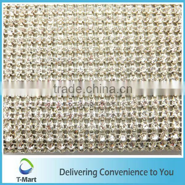 2016 fashion lady bag for party rhinestone metal mesh evening bag