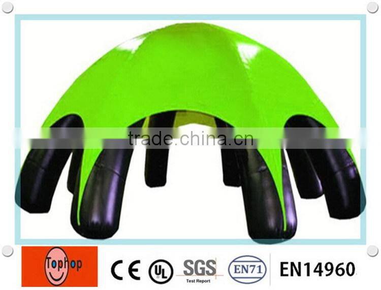 2015 Newest 32OZ pvc tarpualin 100% air sealed inflatable tent