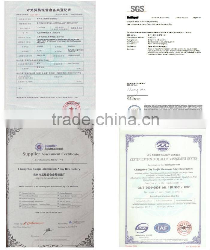 Aluminum Small Carrying Case