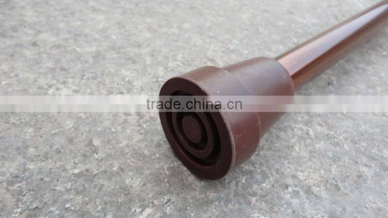 5-Sections Foldable Walking Cane Brown Color