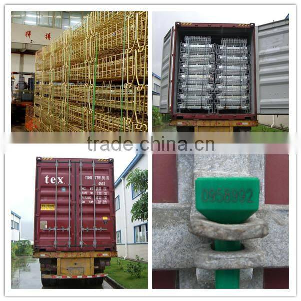 PET preforms Industrial foldable storage metal wire container