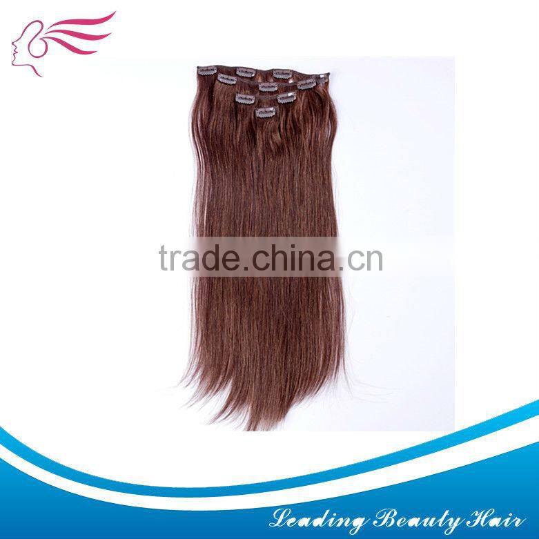 Hot sale feather hair extension clip in hair in color with different length