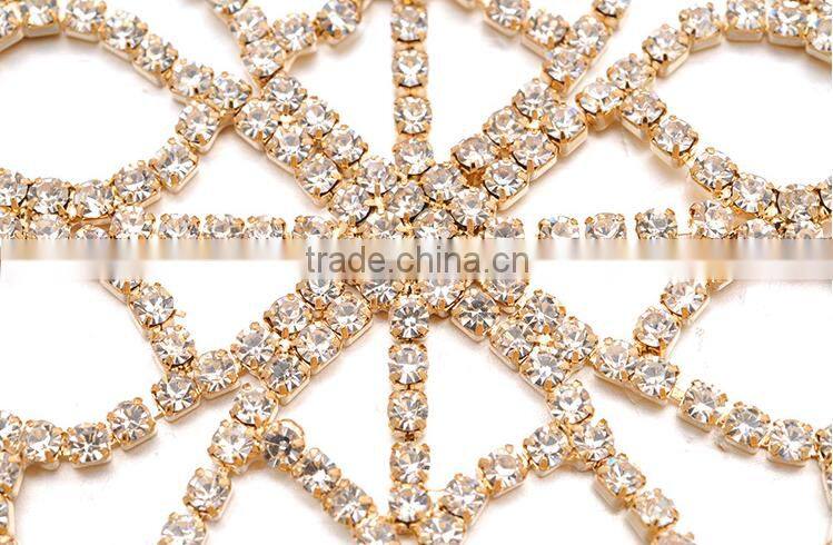 Europe and the United States Bride Luxury Shiny Diamond Crystal Stone Hair Band