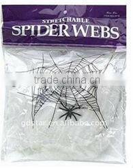 Best selling halloween decoration party toy spider web