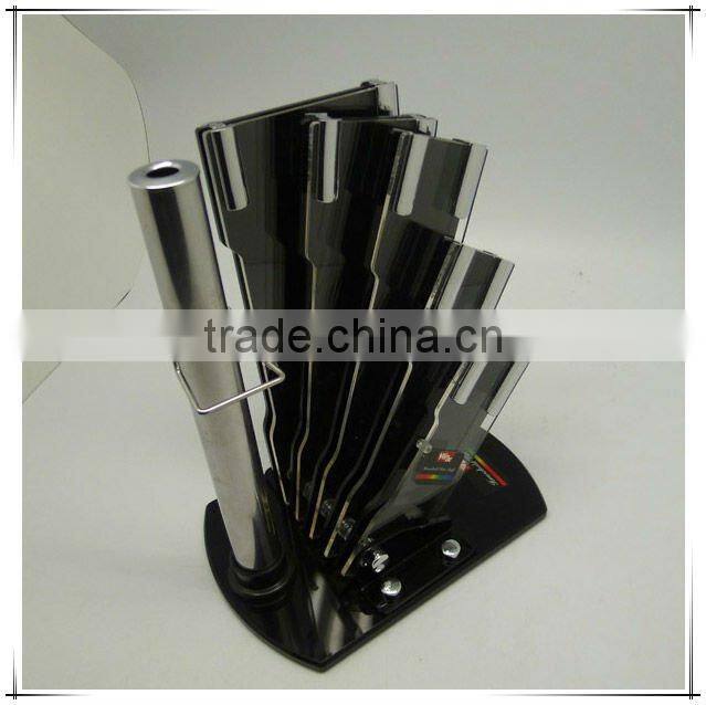 8pcs stainless steel solid handle with good quality kitchen knife