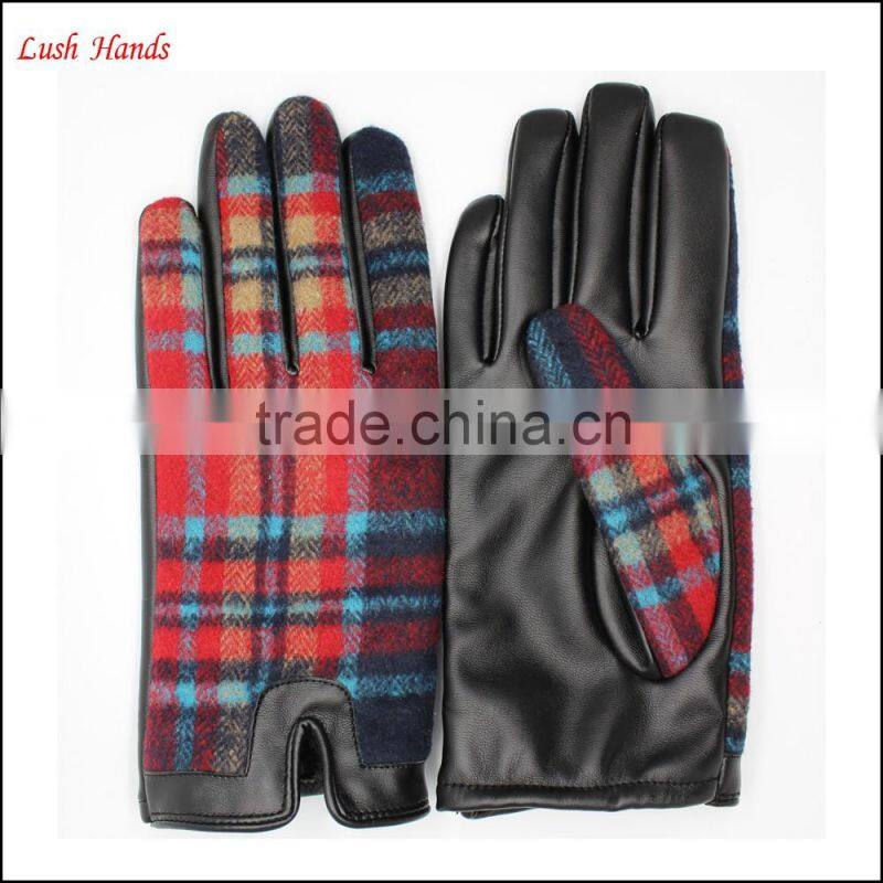 Hotsale wholesale leather gloves for lady in 2016