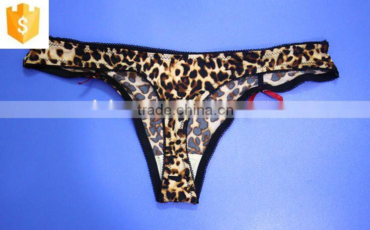 Sexy Leopard Printed Thongs, Sexy Women Underwear