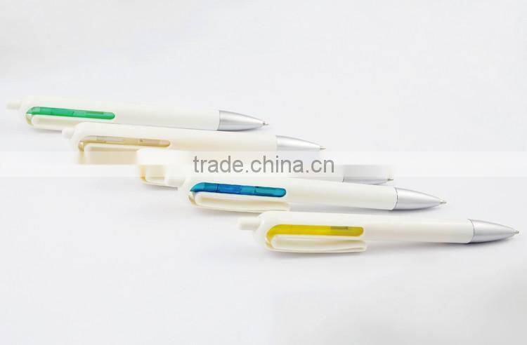 Hot selling wholesale ingenious creative economical classic modern white parker plastic gift pen