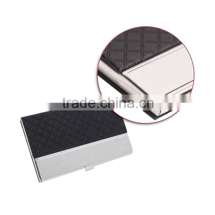 RFID card holder leather PU and magnet credit card holder
