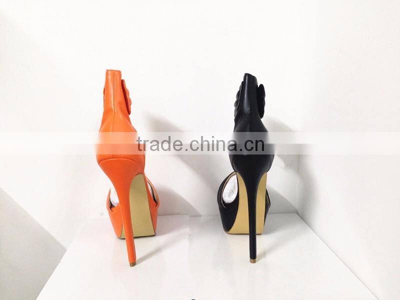 Ankle Strap Fancy Sandals China Catwalk Factory 16CM Sky High Platform Women High Heel Sandals Ladies