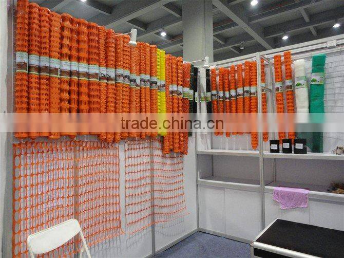 Hot sale warning orange plastic safety fence