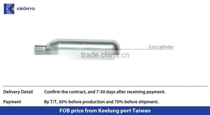 KRONYO 12g co2 cartridge co2 cylinder gas airsoft bb gun co2