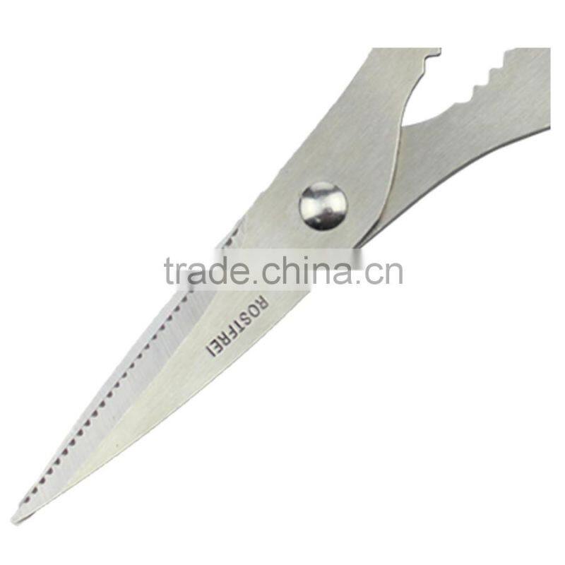 GC100-5 shaped knife sheers with metal coating in pp sheath