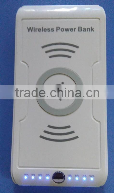Manufacturer Wholesale QI Wireless Charger Power Bank Wireless Power Bank Charger