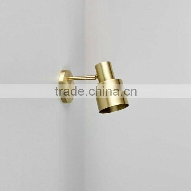 modern copper little wall light wall lamp for hotel