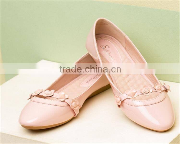 Multifunctional ladies rubber soles flat shoes new design women pcu shoes for wholesales XT-DA0932