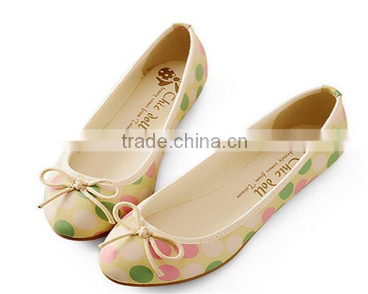 Plastic flat shoes for women women shoes 2016 made in China XT-DA0891