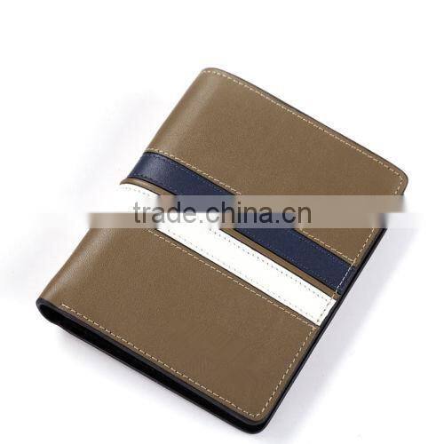 2015 hot selling Casual Wallet Short Design Purse High Quality PU men wallets four colors available
