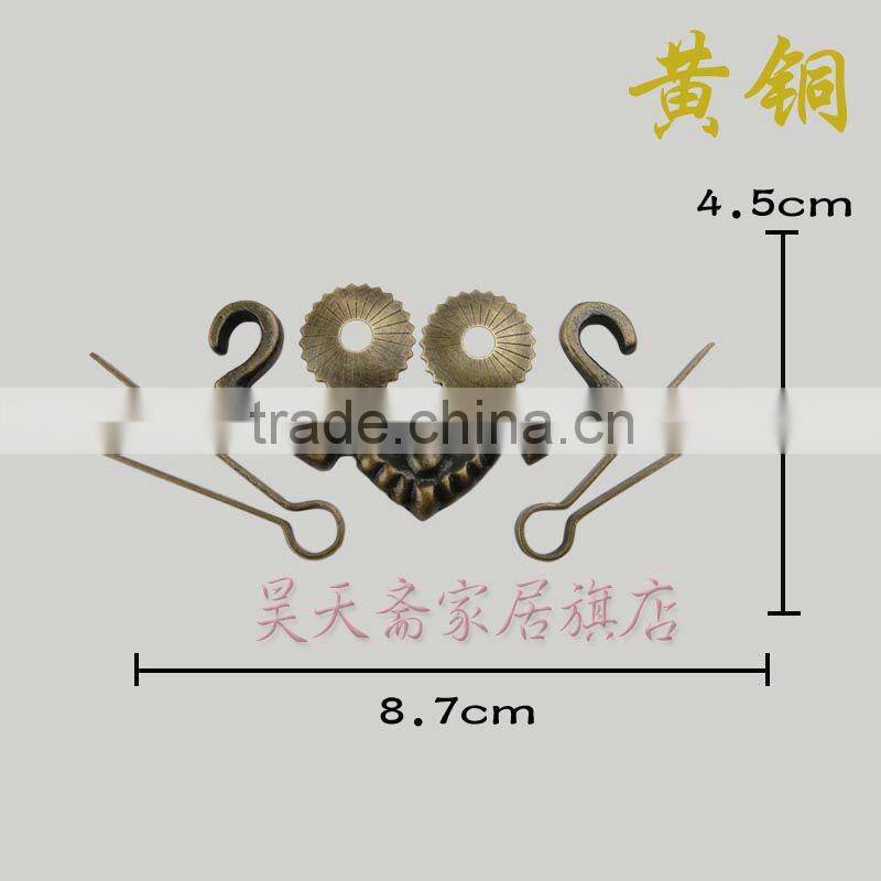 Furniture Hardware Brass Drawer Handles Copper Pull