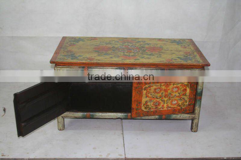 Chinese Antique Handmade Tibetan Coffee Table