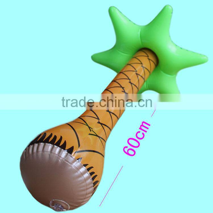 6P phthalate free PVC inflatable palm tree coconut tree for promotional gifts