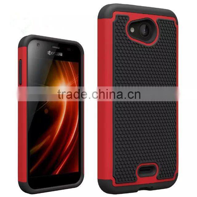 Keno Football Phone Case for Kyocera Hydro Wave, PC Silicone Combo Case for Kyocera Hydro Wave