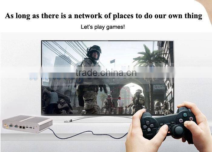 Fanless Industrial IPC Server Intel Core i3 5010U HD5500 Graphics Small Computer 4K HTPC Better Than PIPO X7 Mini PC Windows 8.