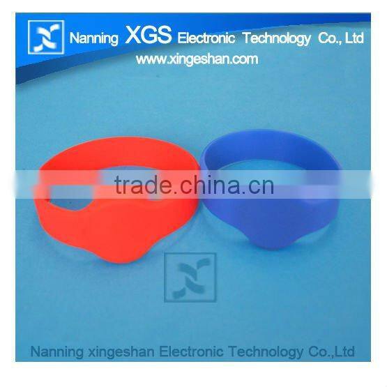 Wristband rfid with chip,high quality rfid patient wristbands with HF chip