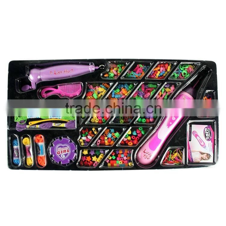 Nice style kids popular toys pretend hair beauty set