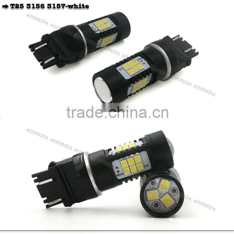 3157 automotive high power LED turn signal light 2835 27w 800lm