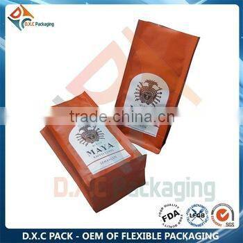 Aluminum Foil Side Guesst Packaging Bag For Roasted Coffee
