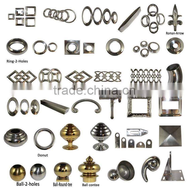 forged stainless steel decorative art ornaments