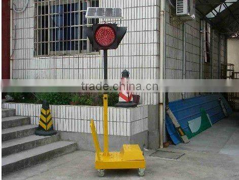 Production high brightness Solar LED Traffic Light