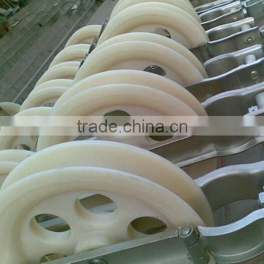 PTFE wear-resistant nylon adding MOS2 cargo self-lubricating properties, low wear resistant level PA6 / PA66,for Pulley