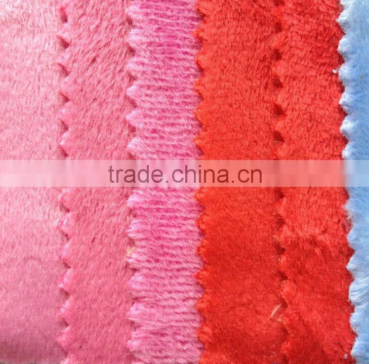 Good Quality For Curtain Chair 100 Polyester Velvet Fabrics