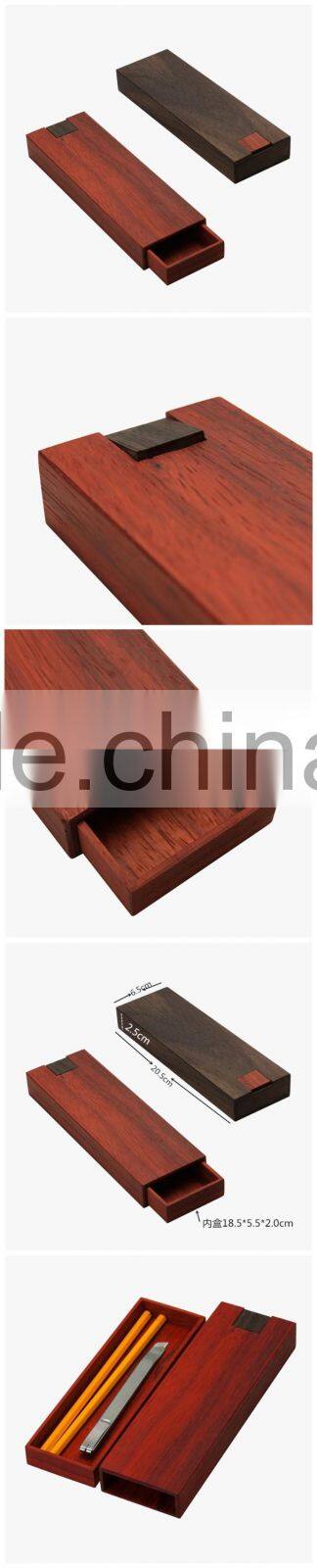 Custom Matt Finished Gift Wooden Pen Packaging Box