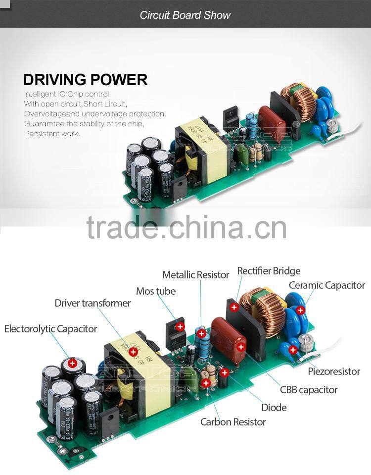 IP66 Waterproof constant current 3000mA 36v 100w led driver