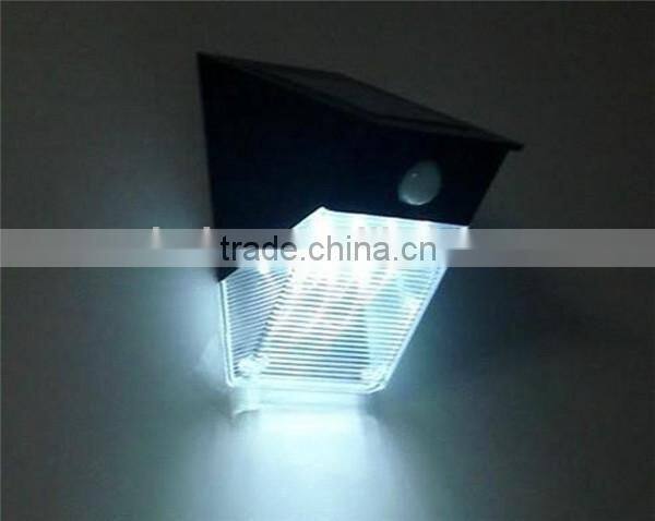 Solar led fence lamp for patio,home decor light for emergancy lighting