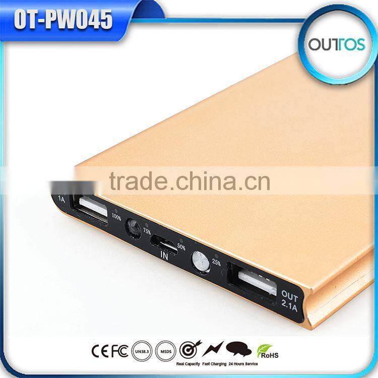 Innovative and Creative Product Hot Power Bank Factory Rechargeable Battery with Strong LED Torch