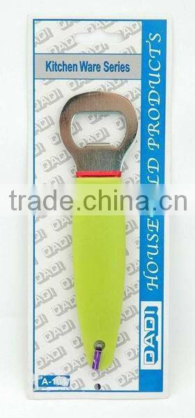 Professional supply plastic household bottle opener with magnet