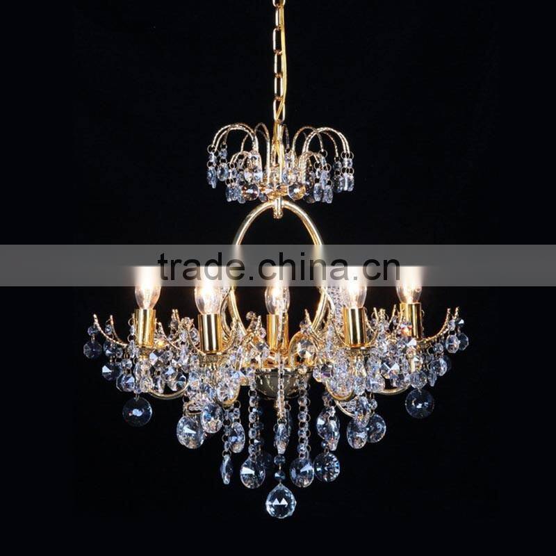 vintage wrought iron chandelier living room crystal pendant light restaurants industrial european style french iron chandelier