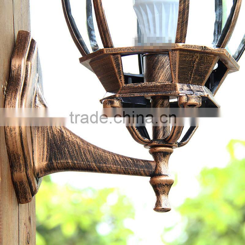 Pumpkin in antique european-style outdoor wall lamp waterproof courtyard high-grade villas terrace wall lamp