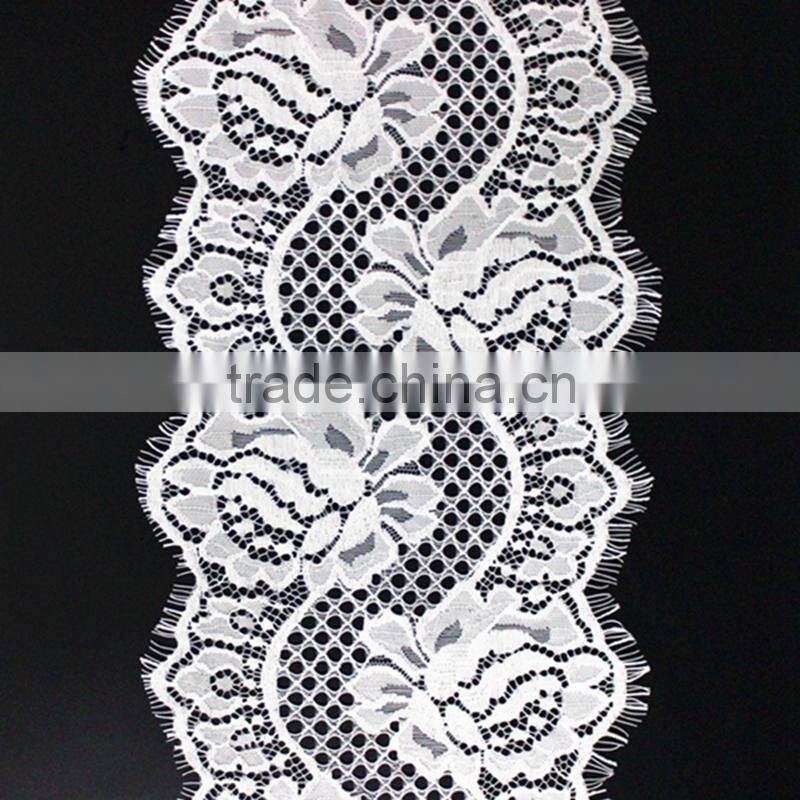 Latest Design 100% Nylon Eyelash Lace