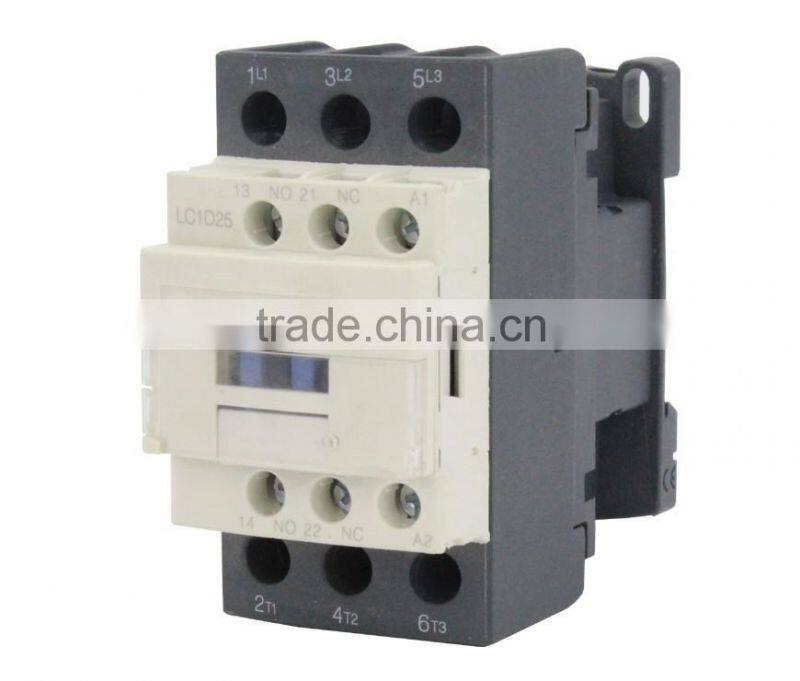 High Quality LC1D25 230V Motor protective contactor Magnetic electric AC Contactor