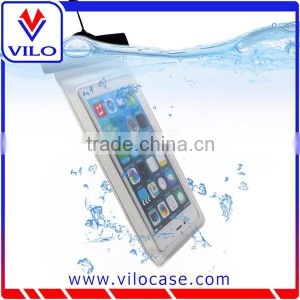 factory wholesales PVC waterproof case for iphone