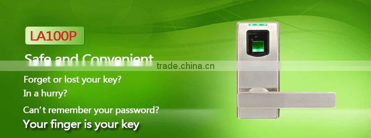 High Technical Quality Optical Fingerprint Biometric Keyless Door Lock (HF-LA100P)