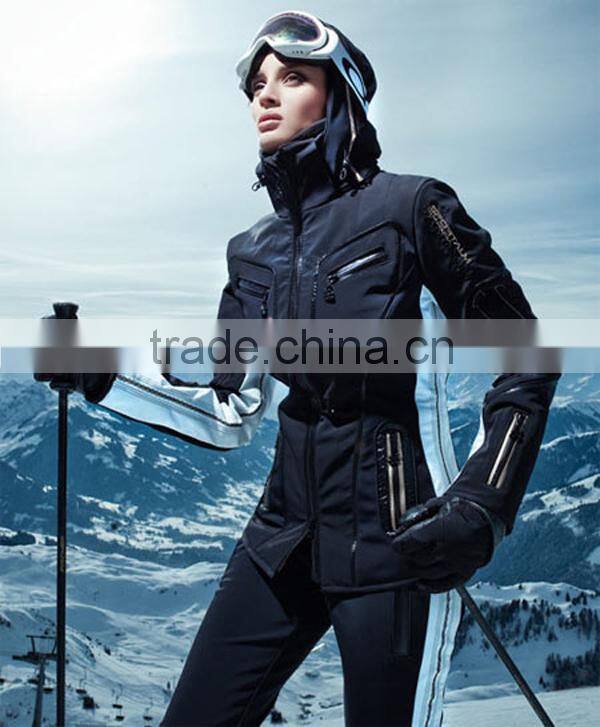 Best selling seamless fabric snow ski suit crane snow ski wear from China